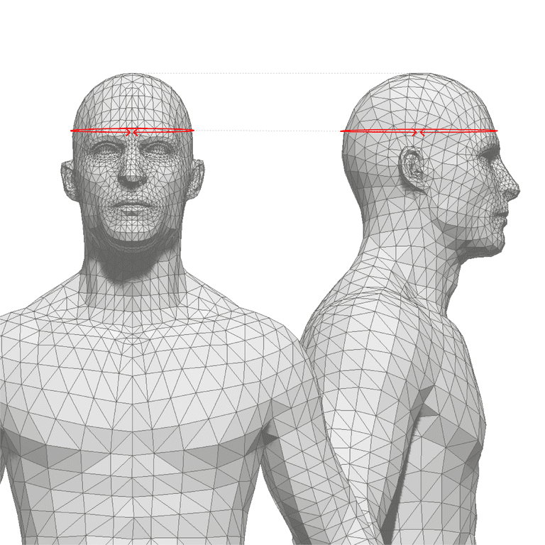 how to measure: head circumference