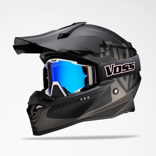 801 X1 Pro Dirt Triple Black Helmet